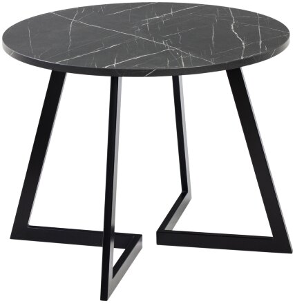 Стол круглый Гермес 1050 опора черная 